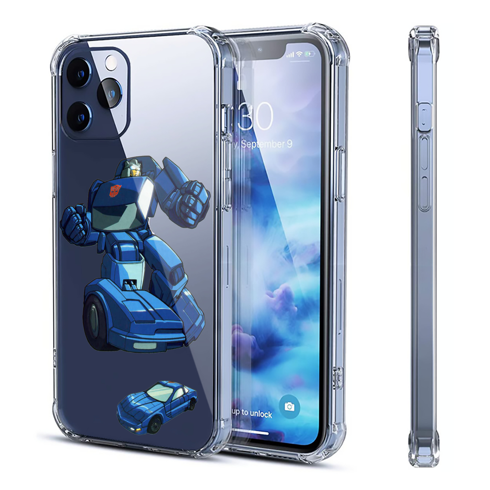 （画像用）  【iPhone 12シリーズ対応】透明スマホケース（クリアソフトケース）